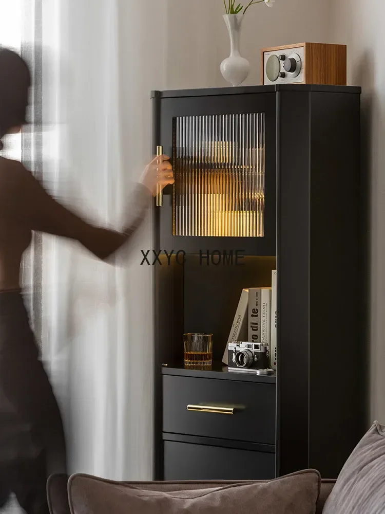 

Corner Cabinet Corner Shelf Triangle Living Room Wine Cabinet Corner