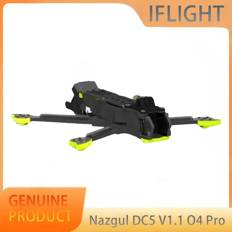 

iFlight Nazgul DC5 V1.1 O4 Pro Комплект рамы FPV Колесная база 240 мм с рычагом 5 мм для гоночного дрона RC FPV