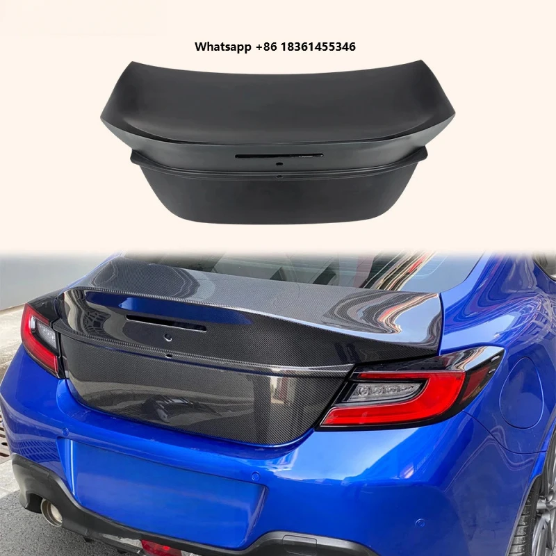 

For 21-24 GR86 OE Type Fiberglass Unpaint Rear Trunk Lid Deck