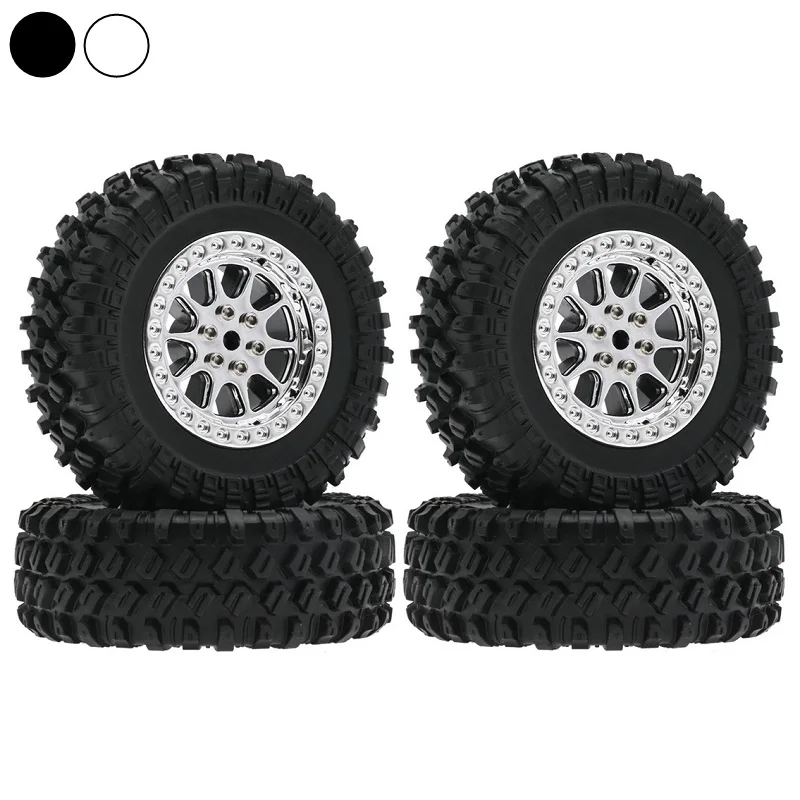 MN D90 MN98 MN99S MN82 WPL C14 C24 C34 B14 B24 4pcs 70mm Tire Tyres Wheel RC Car Upgrade Parts Accessories