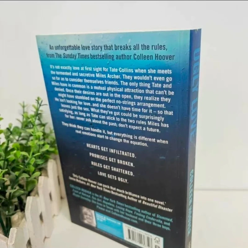 رواية حب قبيحة جديدة من كولين هوفر، رواية الحياة العائلية للبالغين، الطبعة الإنجليزية، الأكثر مبيعًا في نيويورك تايمز