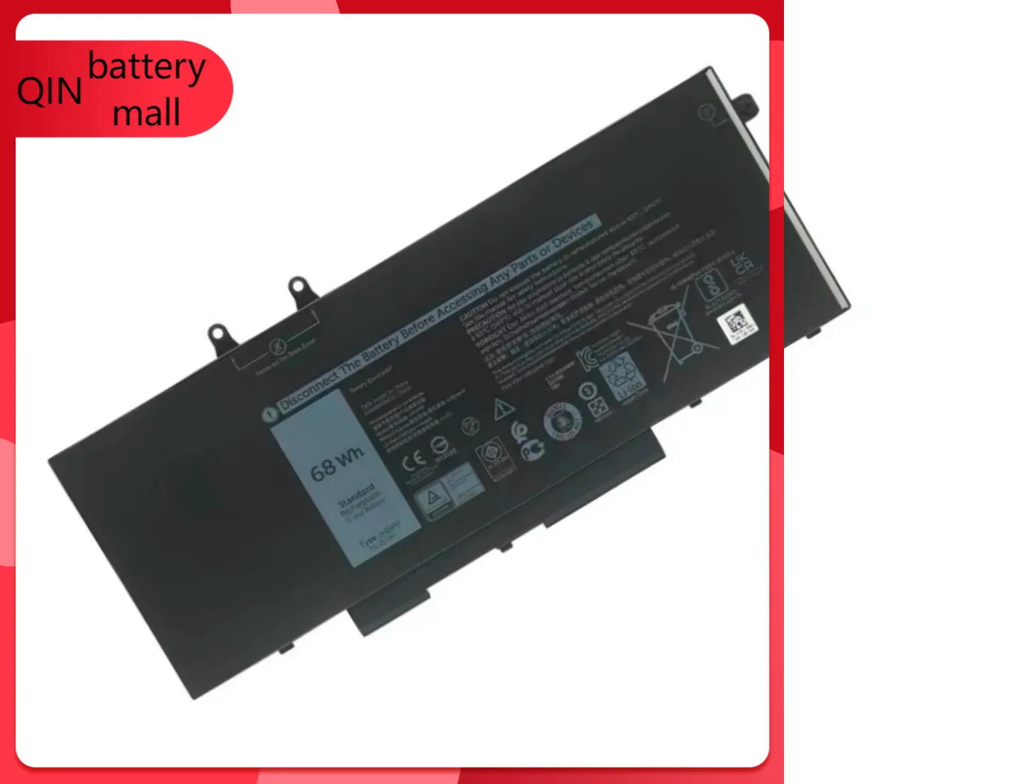 

68Wh 3HWPP Battery For Dell Latitude 5501 5401 5511 5510 5411 Precision 3541
