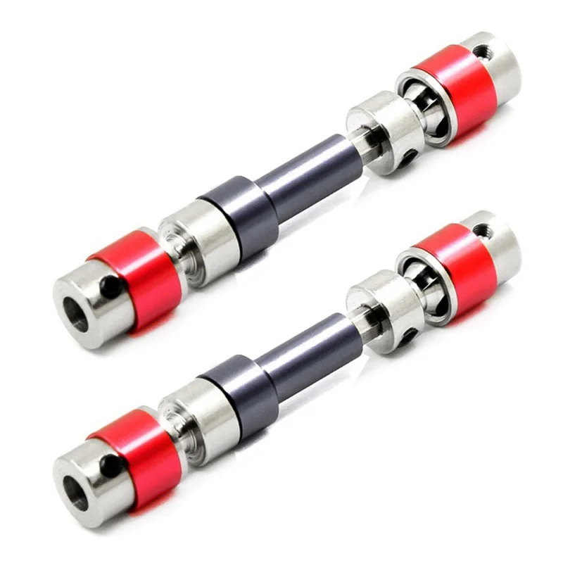 

2-piece set Desert Falcon RC Car Upgrade Metal Fittings Fly Over FY03 Off-Road Climbing Front Drive Front Wheel Drive Shaft R2