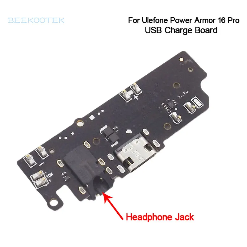 

New Original Ulefone Armor 16 Pro USB Board Base Plug Charge Port Board With Headphone Jack Parts For Ulefone Power Armor 16 Pro