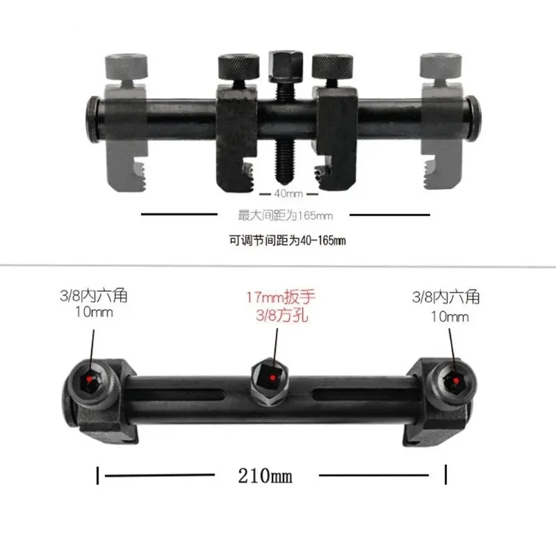 NEW  Puller For Ribbed Drive Pulley, Crankshaft Remover, Car Repair Tool image 3