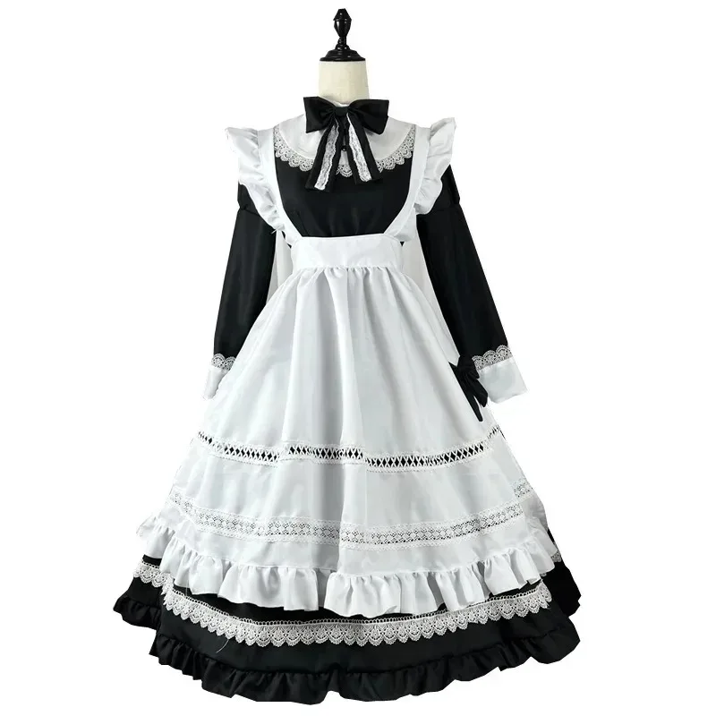 Victoria Black Maid Costume Women Lolita Apron Lace Dress Maxi Waitress Housekeeper Colonial British Halloween Outfit Plus Size - AliExpress 200000532 Victoria Black Maid Costume Women Lolita Apron Lace Dress Maxi Waitress Housekeeper Colonial British Halloween Outfit Plus Size - AliExpress 200000532
