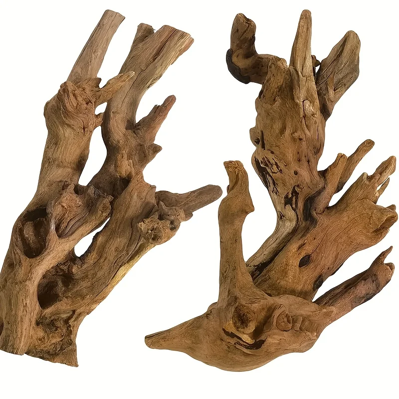 1PC Random Style Natural Sinkable Driftwood for Aquarium Fish Tank Decoration Wood Aquatic Plants Landscape Decoration