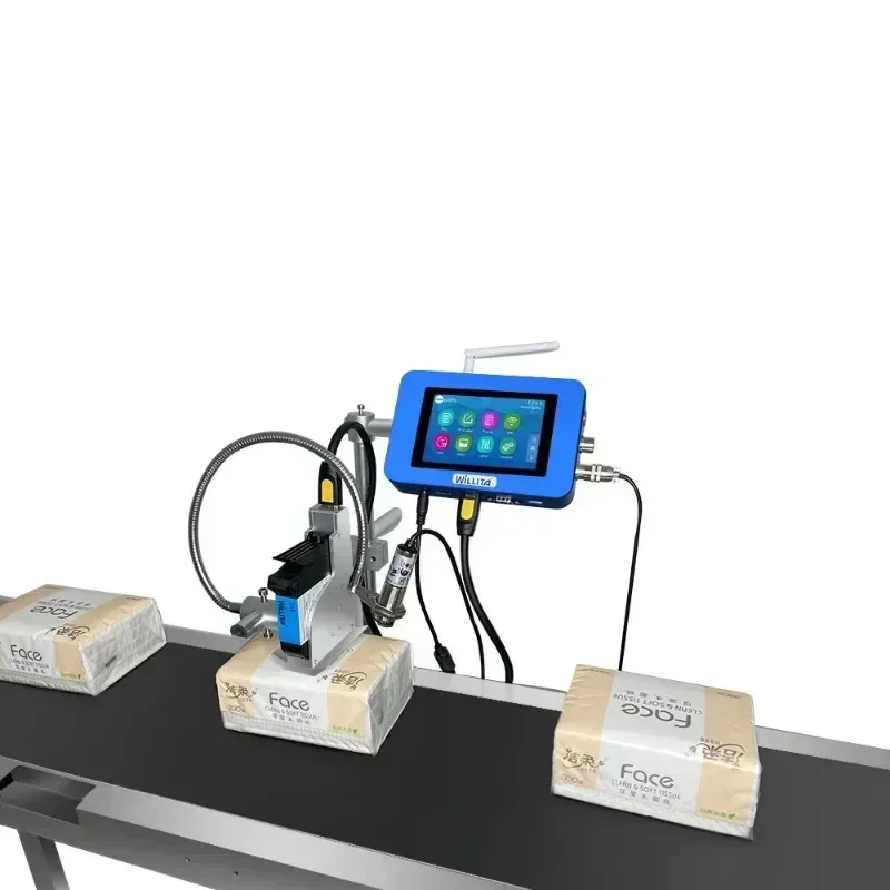 High Quality Automatic Spray Inkjet Coding Machine Inject Printer