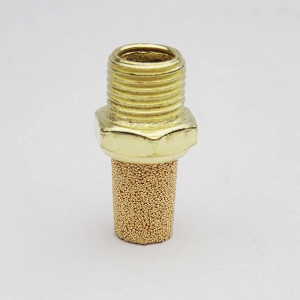 10Pcs PST-01 PST-02 PST-03 PST-04 PST-06 PST-08 Pneumatic Exhaust Muffler Brass Fitting Noise Filter Reducer Connector