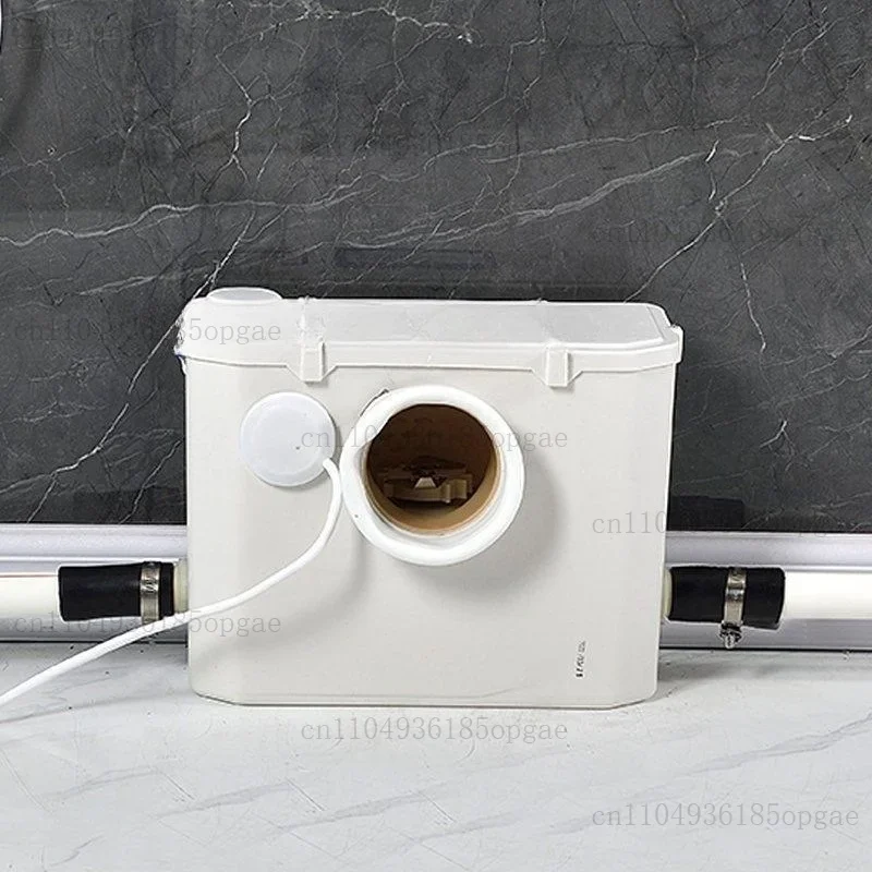 500W Sanitary Macerator Pump Auto Disposal Crush Waste Water Bath Toilet Sink Electric Pulverizer Septic Device Sewage Lifter
