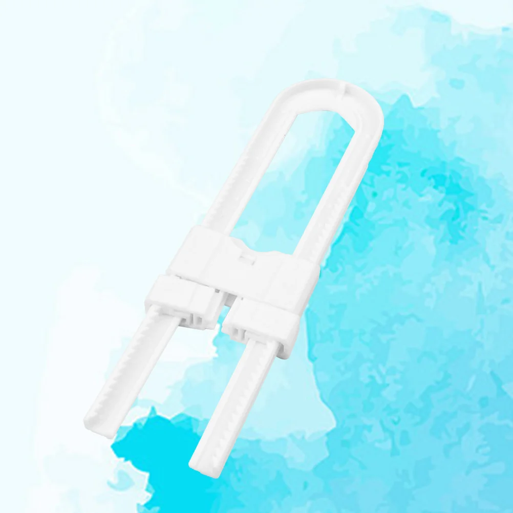 6 قطعة أقفال خزانة سلامة الطفل عالمية تناسب Upvc الأخشاب المركبة الأبواب النوافذ سهلة الاستخدام لا يتطلب أدوات