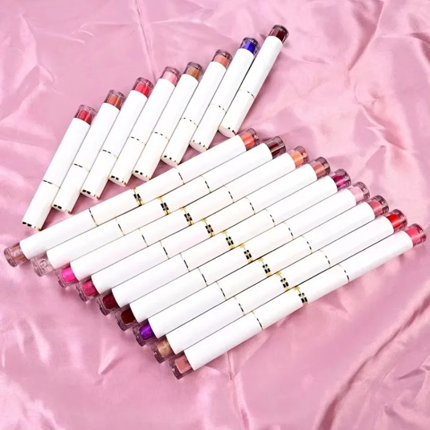 

Private Label 105colors White Tube Lipgloss Matte Shiny Glossy Waterproof Easy To Colored Watery Non Stick Cup Liquid Lipstick