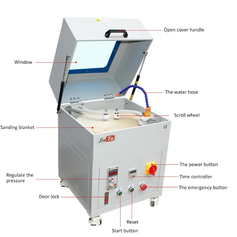 professional watch glass polishing machine mobile screen scratch repair polishing machine screen polishing machine manufacturer