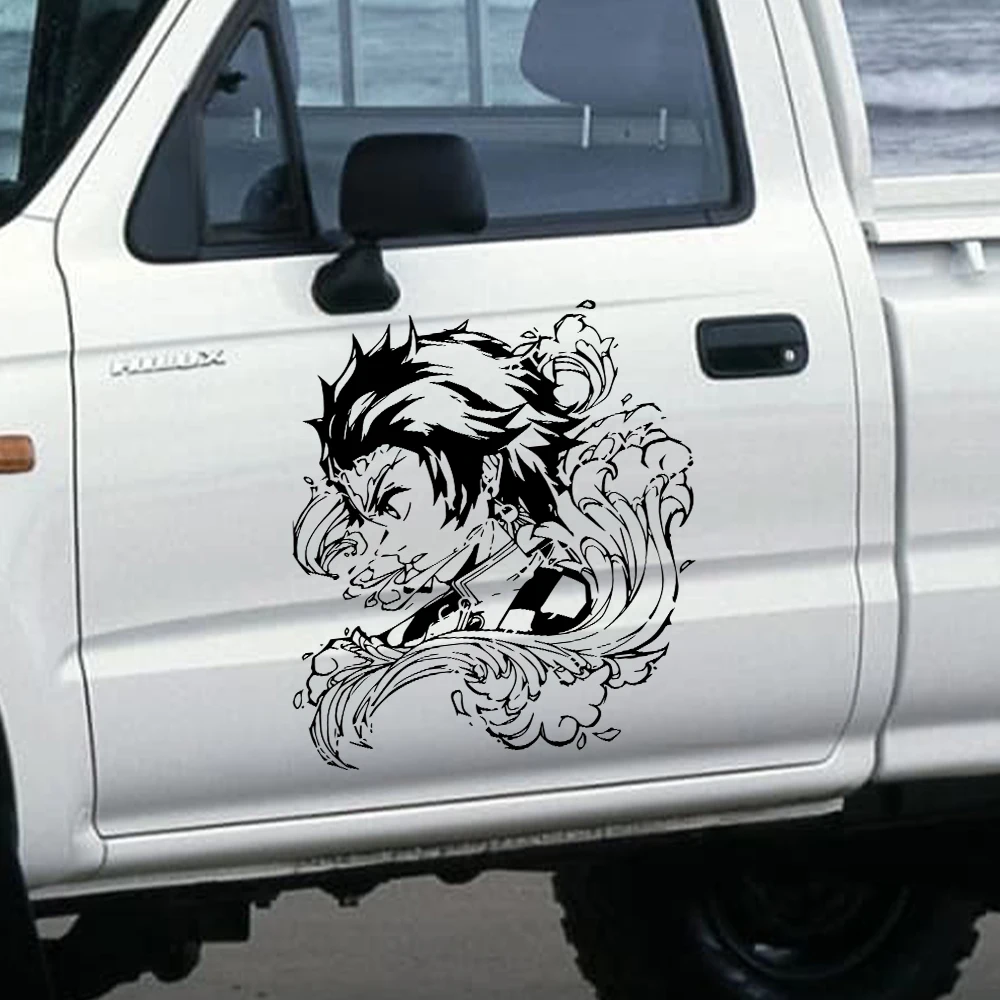 Japanese Anime Car Sticker Individual Decoration Door Donnet External Parts Waterproof Die-Cutting PVC Vinyl Decals