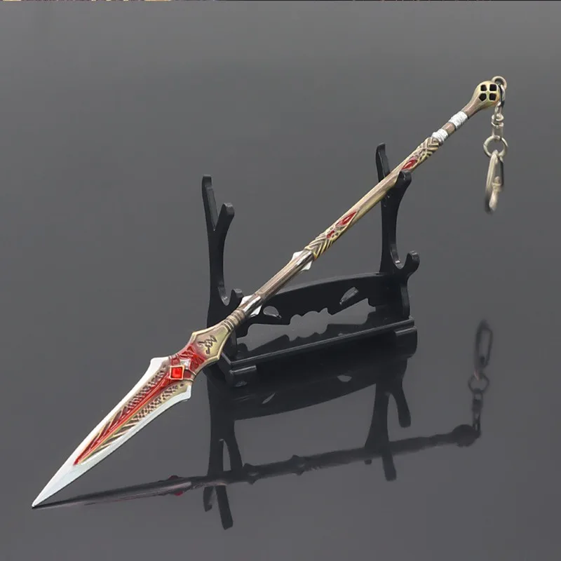 God of War Weapon Ragnarok Draupnir Spear Metal Weapon Katana Sword Spear Weapons Blades of Chaos Toys Ornaments Gifts for Boys