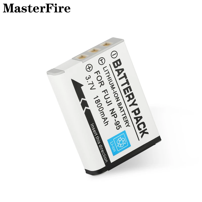 

NP-95 NP95 1800mah 3.7V Camera Battery for Fujifilm FinePix F30, F31fd, Real 3D W1, X30, X100, X100T, X100S, X-S1 Batteries