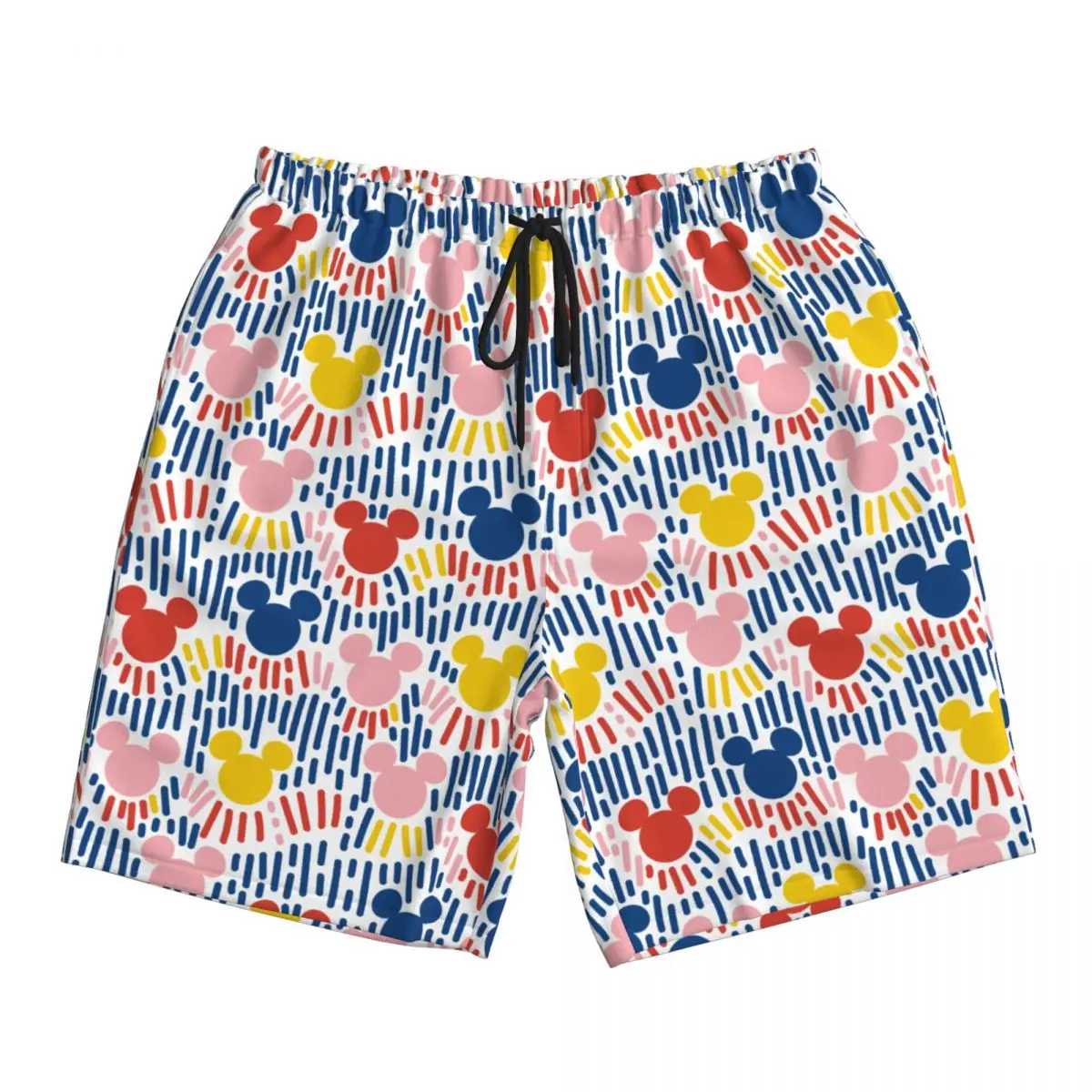 

Мультфильм Микки Маус Минни плавание 3D купальник мужские плавки пляжный принт короткие брюки новые летние мужские шорты