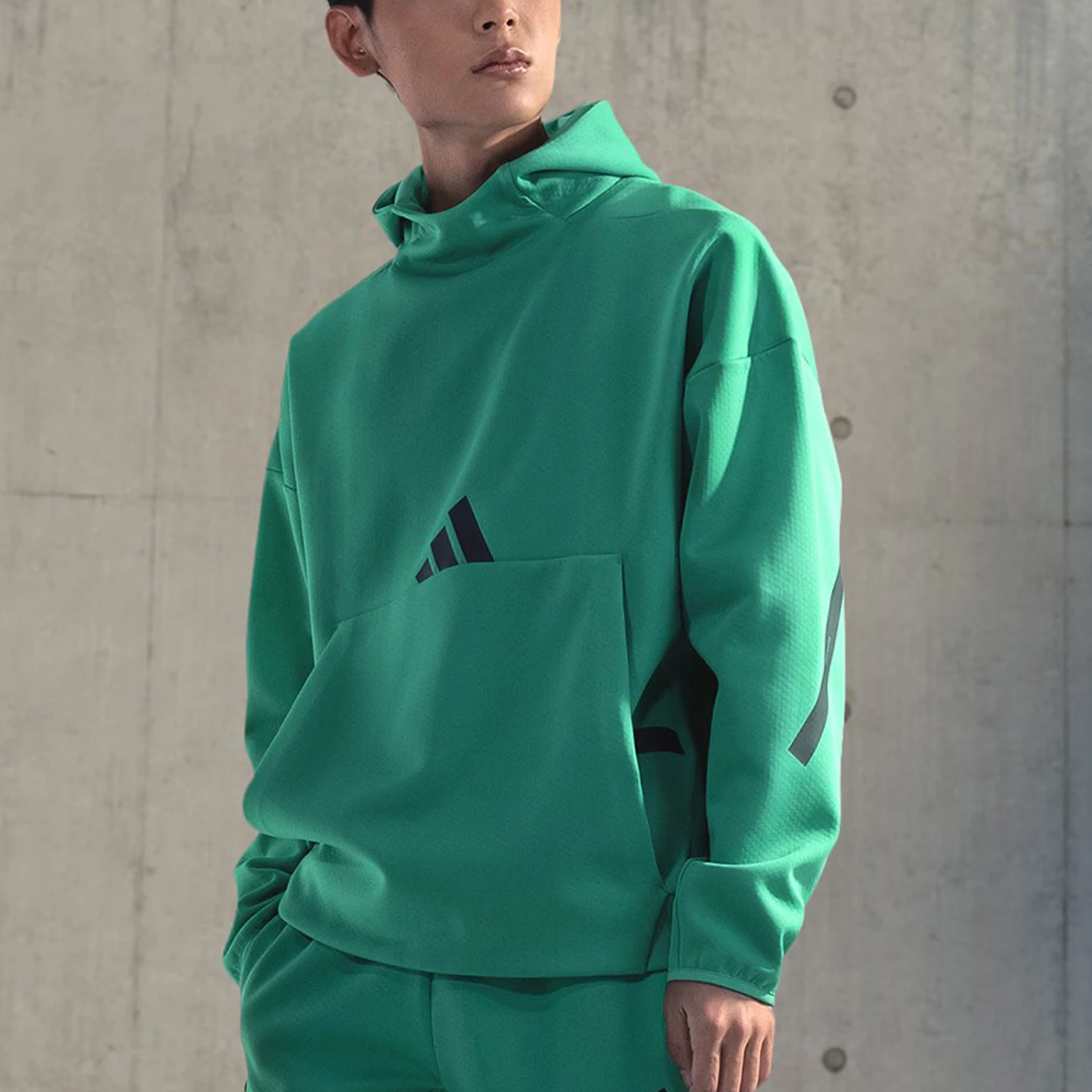 سويت شيرت Adidas Original M Z N E HD للرجال بقلنسوة للشفاء الحقيقي JD6440