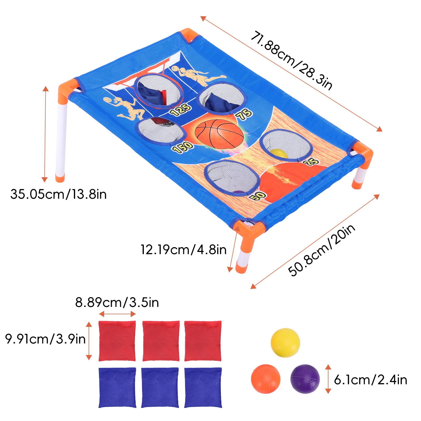 Juego de Cornhole con Bolsas Rellenas de Maíz – Lanzamiento exterior - imagen 3