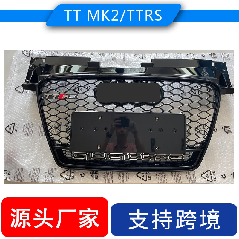 

Подходит для Audi TT MK2 2008-2014 гг., модифицированная сотовая модель решетки TTRS с полным приводом, воздухозаборник переднего бампера