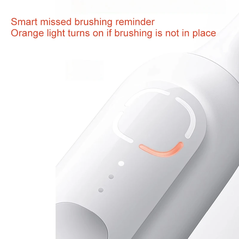 Mijia Sonic Sweep Vibration Toothbrush 3 Mode Smart Memory Teeth Cleaning Electric Tooth Brushes Replacement Heads Portable Set