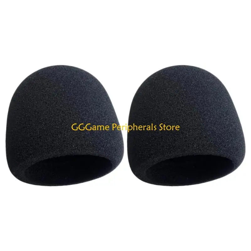 U55B Black Voice Wind Cover Microphone Cover for Streaming, Recording, and Meetings