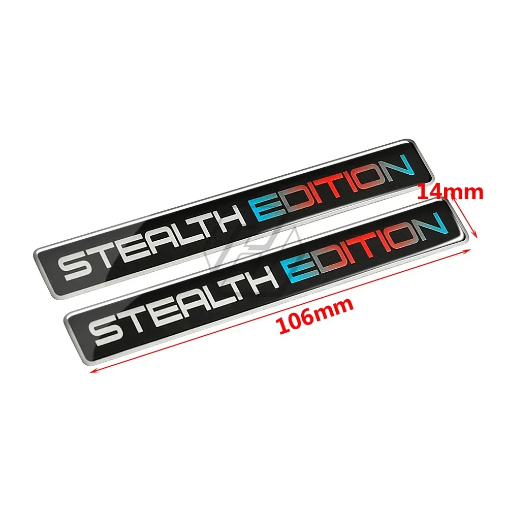 

For 3D Motorcycle Tank Decal Stealth Edition Sticker for Yamaha Honda Kawasaki Suzuki Ducati Aprilia Vespa Triumph Decals