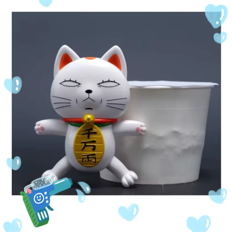 Dan Da Dan Turbo Granny Maneki Neko 액션 입상 모델링 고양이 맞춤형 모델 장난감 Collectible Desk Decor Ornament Gift