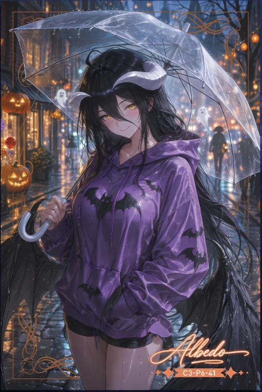 Ceiling Halloween Special Edition Full Case 100 Packs A5 210*140mm Acrylic Waifu Anime Collectible Trading Cards Hobby Gift