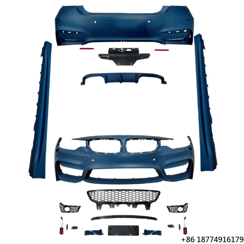 

Plastic Material M4 Style Body Kit for 4series F32 F36 425i 428i 440i Front Bumper and Rear Bumper Side Skirts Wing Spoiler