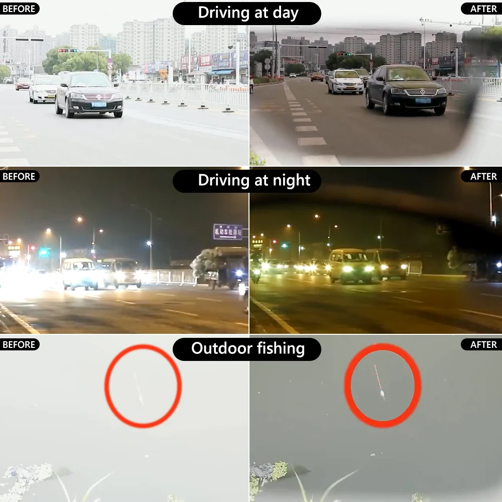 Picture 4: CoolPandas Aviation Sunglasses Men Polarized Photochromic Glasses Women Night Vision Driving Goggle High Quality zonnebril heren