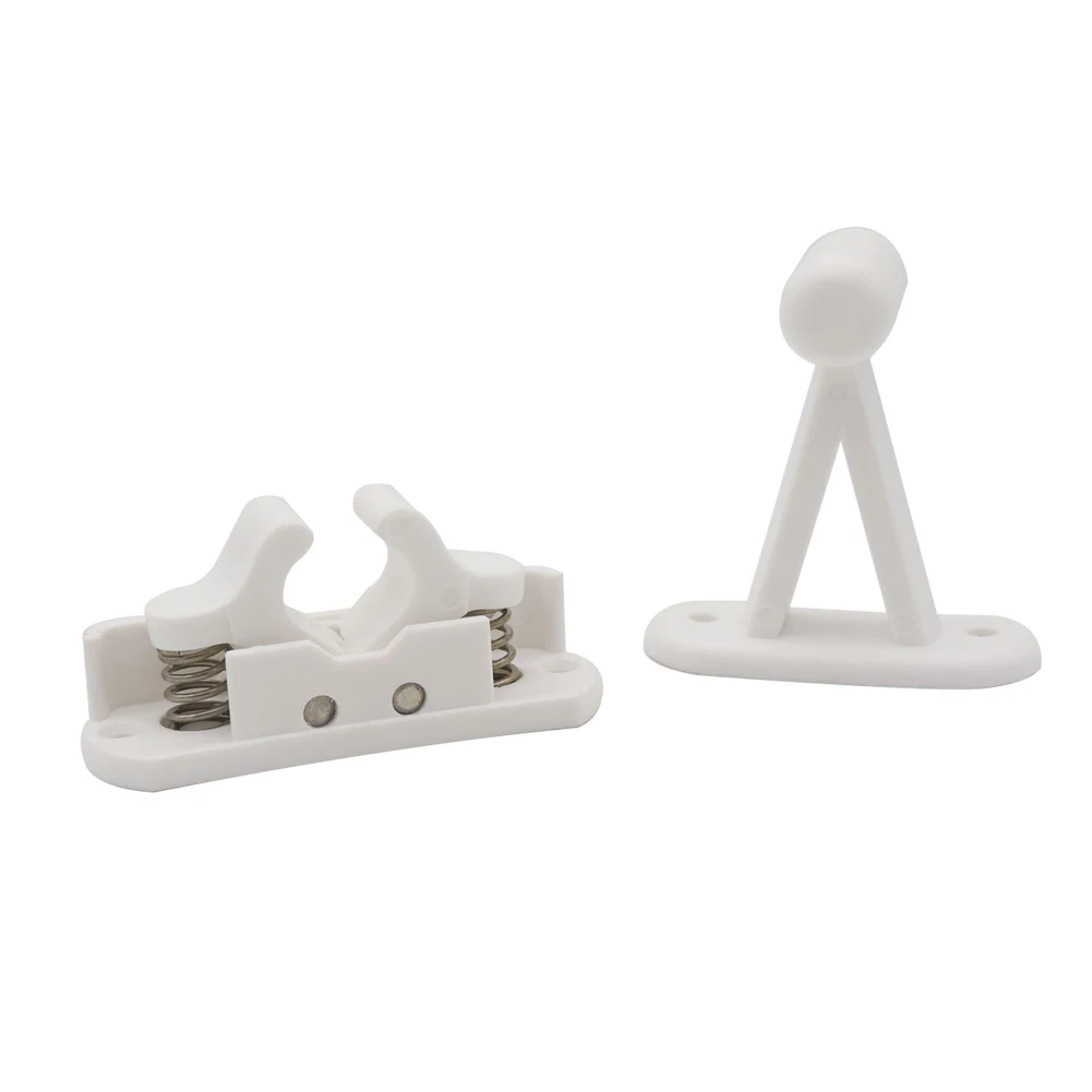 

RV Caravan Door Retainer Holder RV Motorhome Door Lock Stopper Clip Latch Door Locker Retainer Catch for Caravan Motorhome Boat