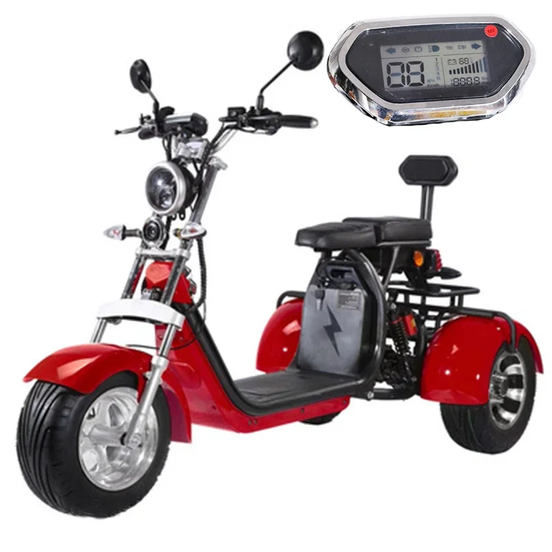 

fast electric scooter electric tricycle citycoco scooters Double Seat scooters