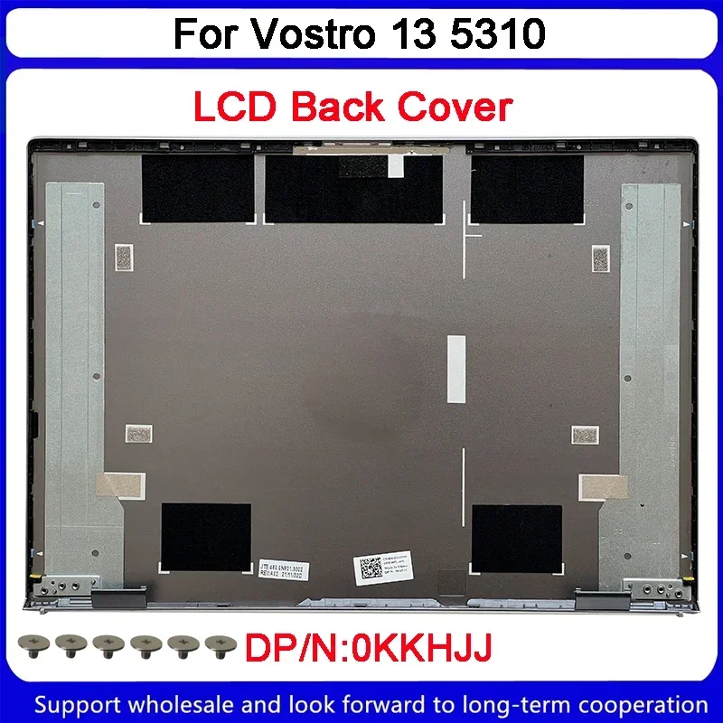 Tampa traseira LCD para dell vostro 5310 v5310 0d66y, novo