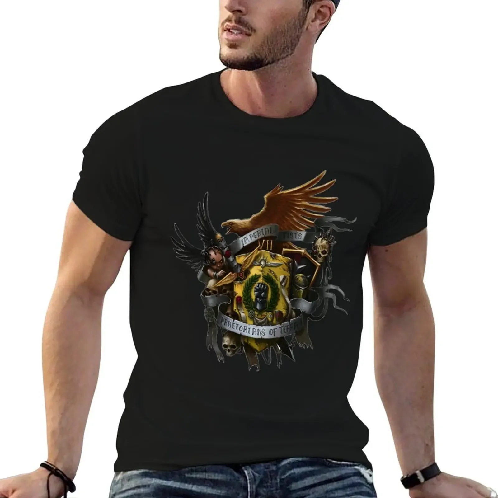 

Imperial Fist Coat of Arms T-Shirt graphic tee shirt animal prinfor boys mens t shirts