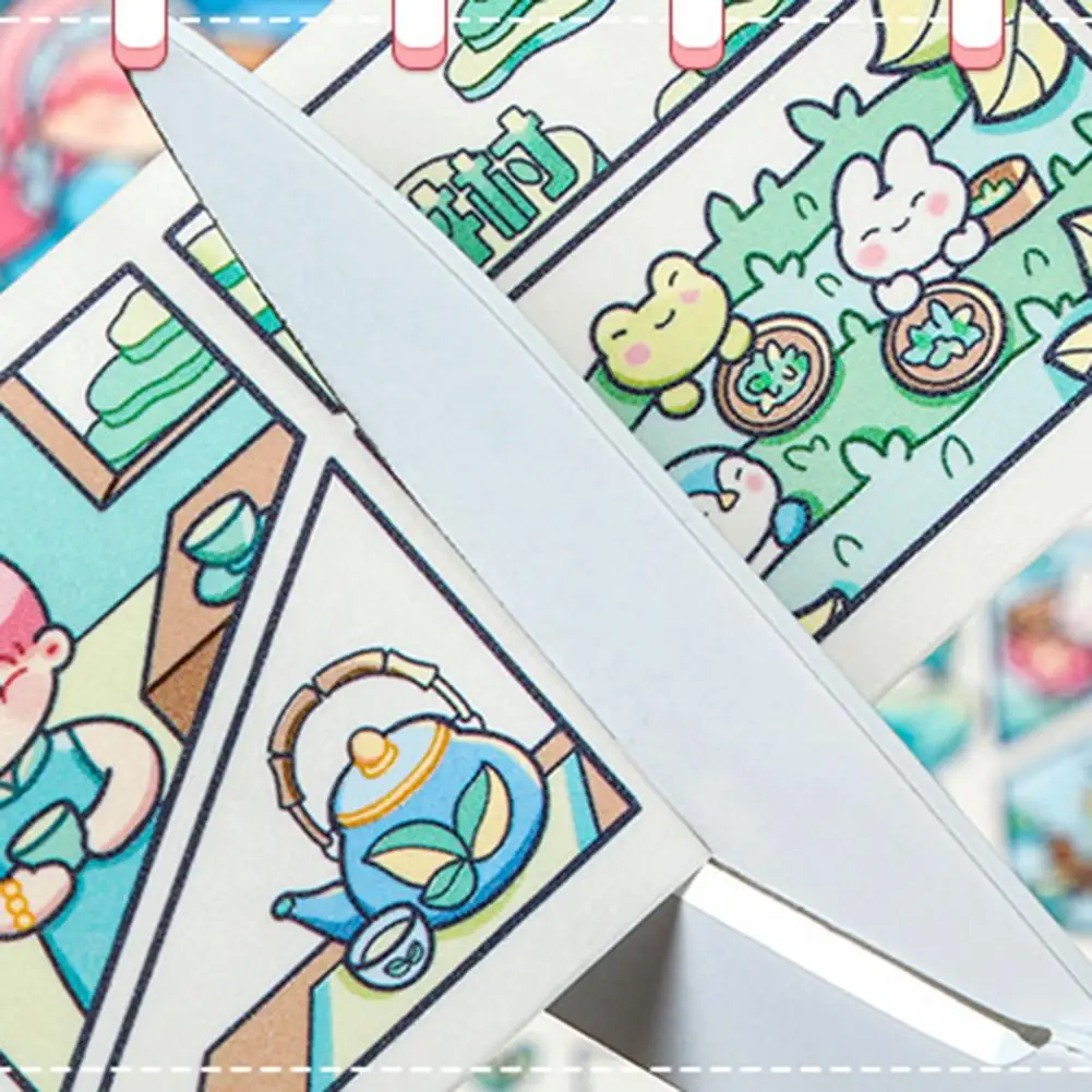 Japanse Paper Tape Kleurrijke Washi Tape Schattige Cartoon Meisje Stickers Zonnebloem Washi Tape Set Diy Decoratie Voor Tijdschriften