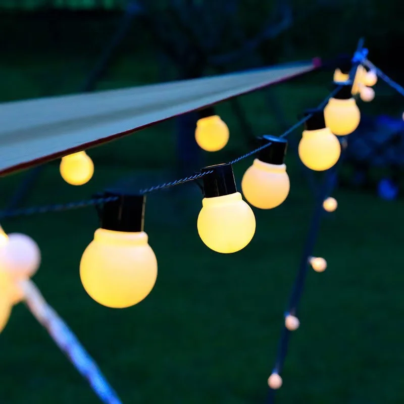 5M 6.5M 9.5M Bruidsbollen String Festeron Lights Led Kerst Patio Sprookjesachtige Verlichting Voor Outdoor Tuinfeest Camping Decoraties