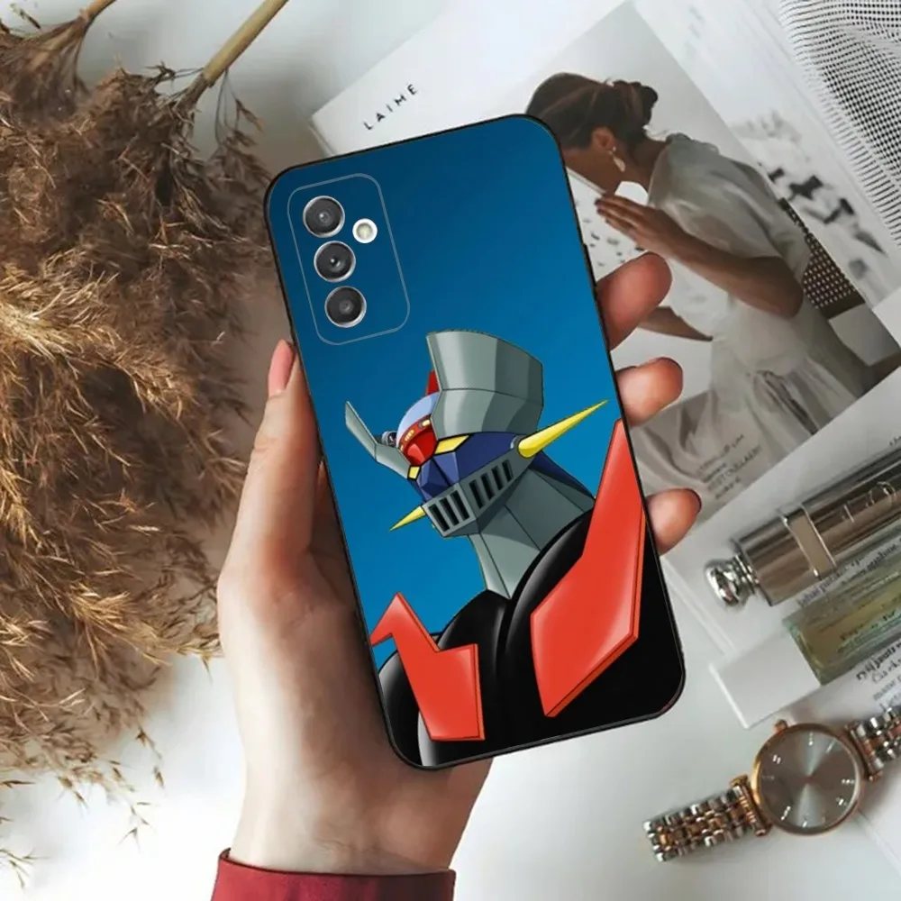 Mazinger Z Robot  Phone Case For Samsung Galaxy A20,A21s,A22,A31,A32,A52,A53,A72,73,A80,A91 Soft Black Phone Cover