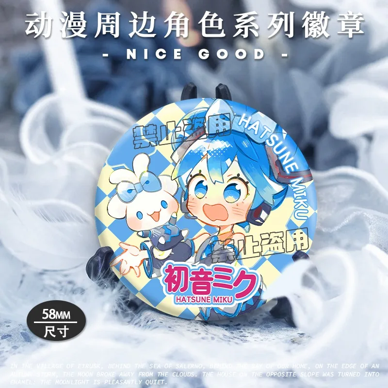 Hatsune Miku Acrylic Stand Figure Hatsune Miku Project DIVA Anime Peripheral Cute Creativity Exquisite Schoolbag Ornament Gifts