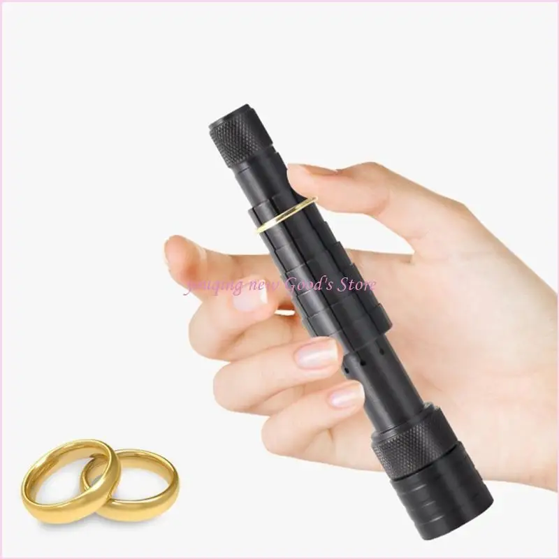 

57QA Wedding Rings Extension Rings Silver Black Mini Tool Easy Operation Durable