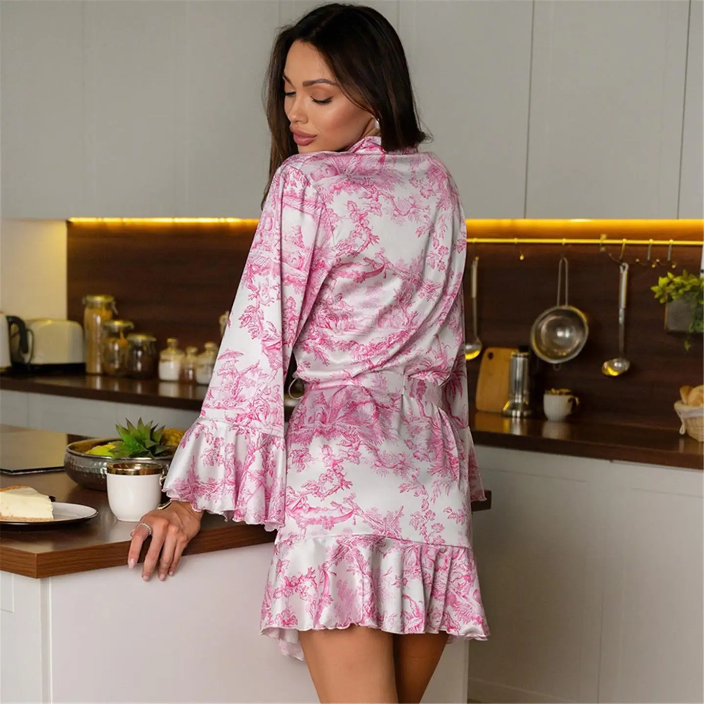 

White Susp ort Women's Loose Casual Home Dr Comfortable Spwear Blend of Cotton Polyester And Rayon