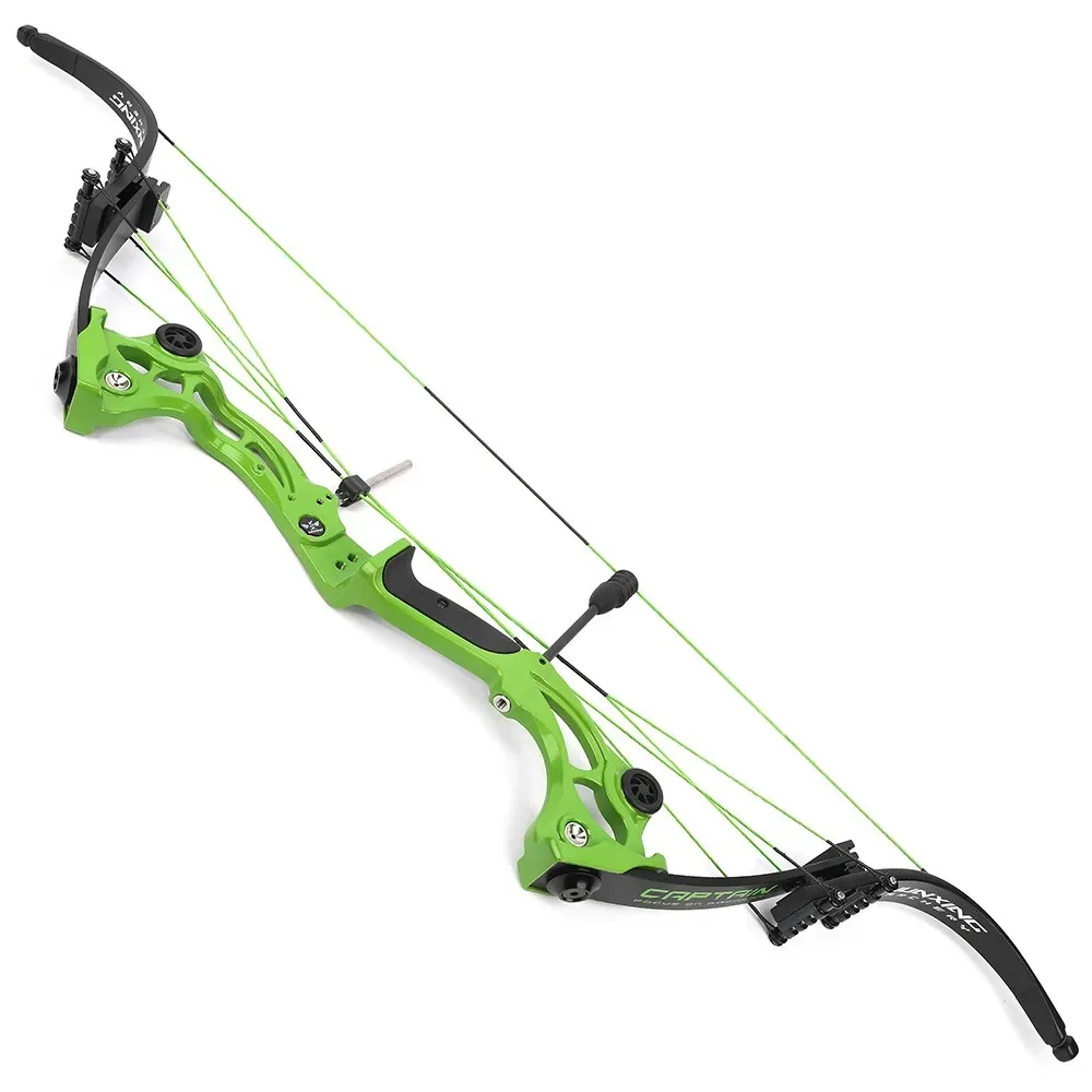 2 Color  Recurve Bow Junxing Compound Bow  40-55lbs Hunting Fishing 320FPS Archery Target Shooting