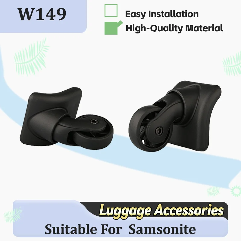 

For Samsonite W149 Thick Luggage Caster Replacement - Extra Strength - Never Worry About Wobbly Wheels Again