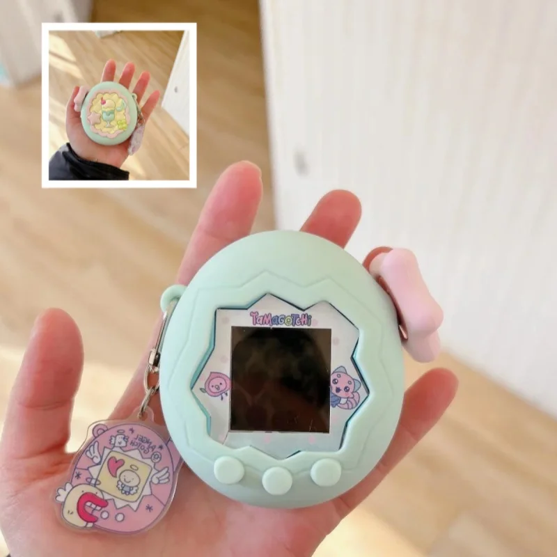 

, Новый стиль Bandai подходит для Tamagotchi Paradise Happy Garden Защитная оболочка, мятный шоколад, виноградная сода, клубника