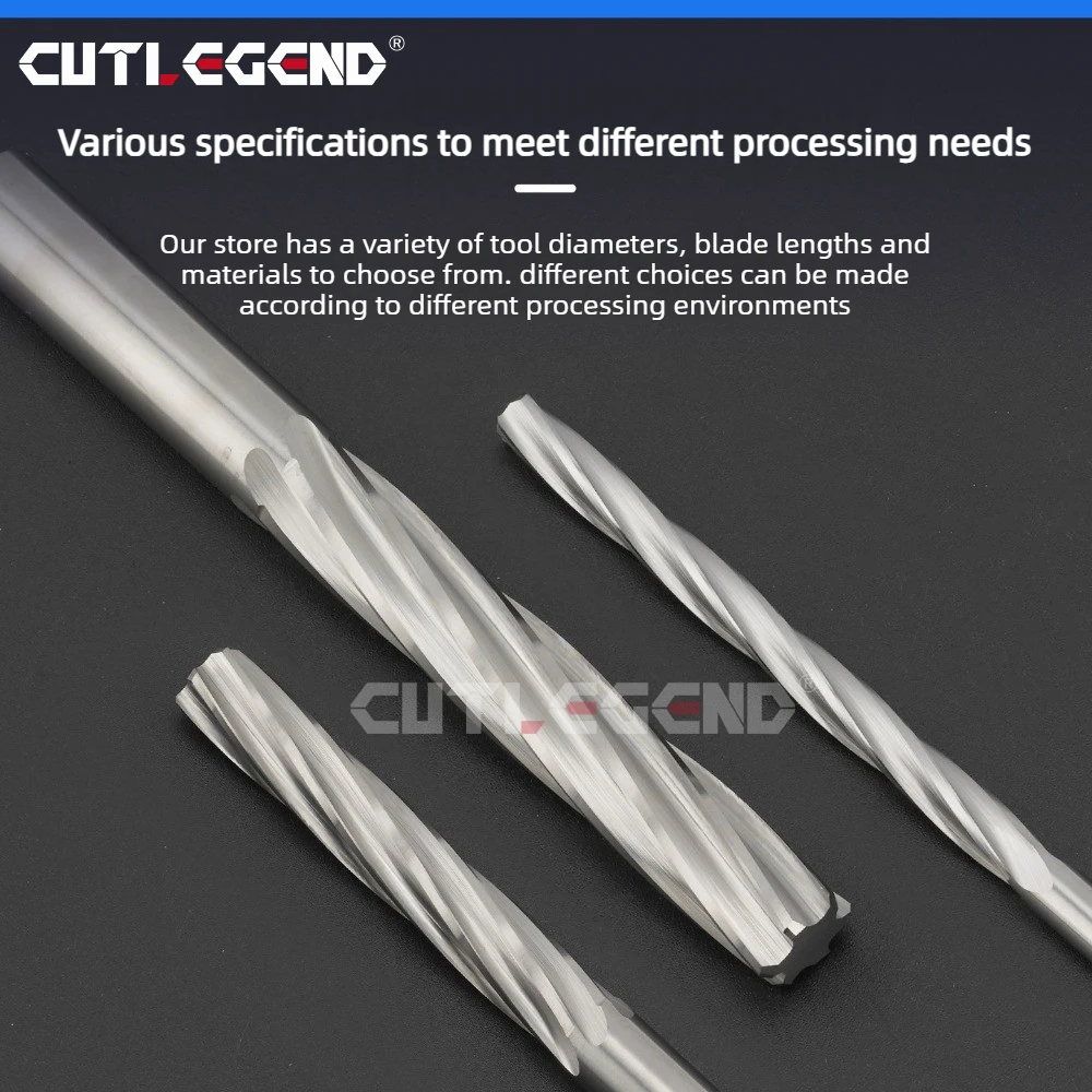CUTLEGEND Wolframkarbid-Reibahle Durchmesser 2,91-6,99 mm Gesamtlänge 100 mm Toleranz +0+0,005 Hochpräzises Lochvergrößerungswerkzeug – Detail 5