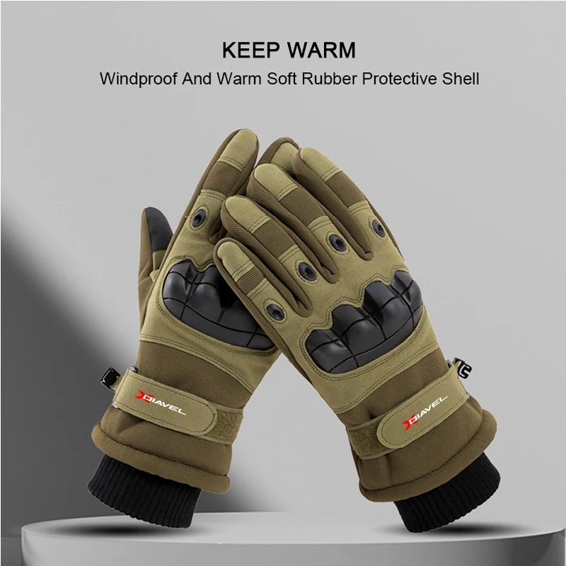 

Full Finger Motorcycle Gloves Moto Racing Riding For XDIAVELS Ducati XDiavel X-Diavel 1200 Diavel1200 Waterproof Warm