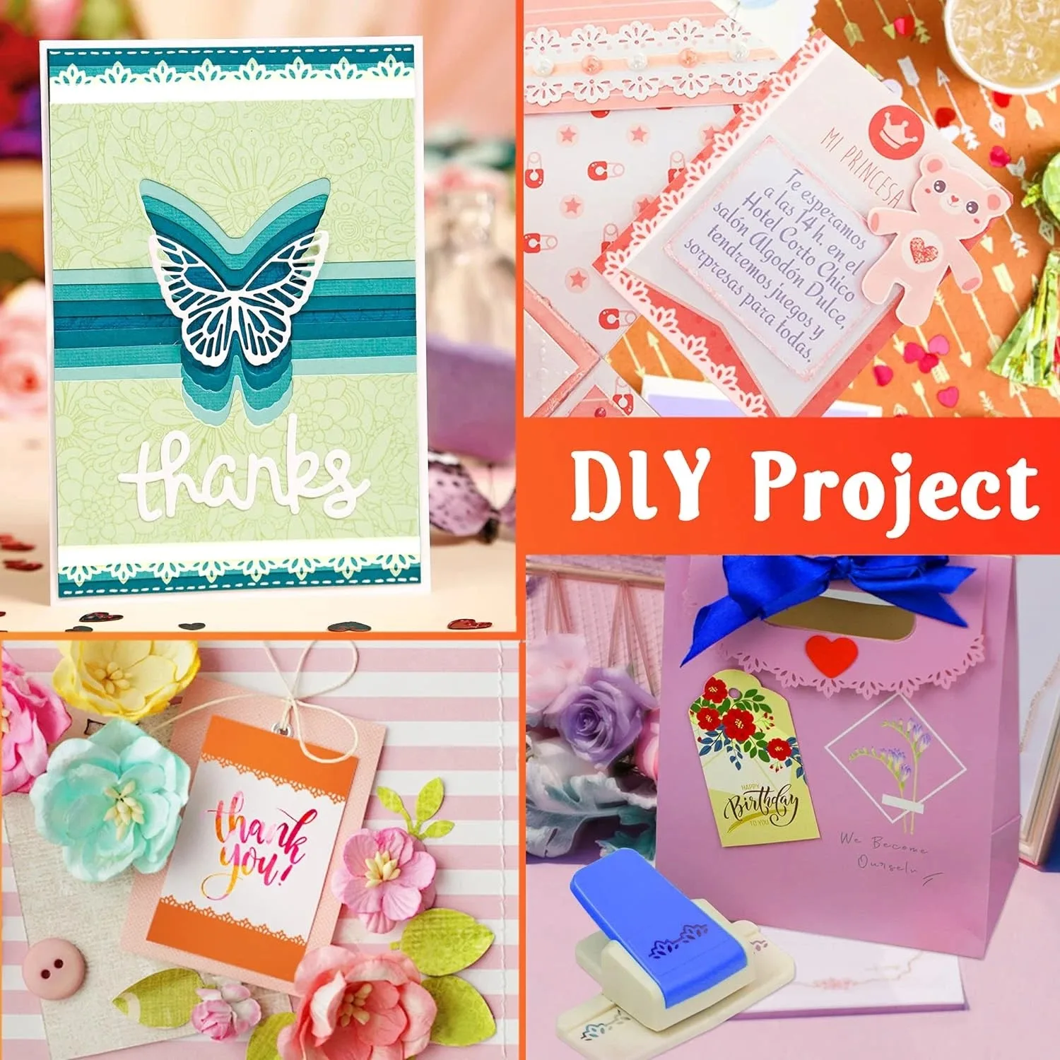 Punches Decorative Lace Edges Scroll Punch Embossing For Scrapbook Cards Easy To Operate DIY Handcraft Tool