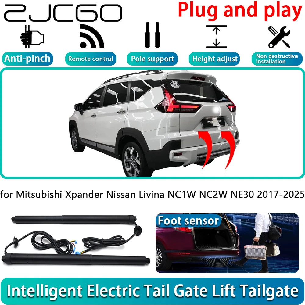 for Mitsubishi Xpander Nissan Livina NC1W NC2W NE30 2017-2025 Electric Powered Tailgate Power Liftgate Automatic Tailgate System