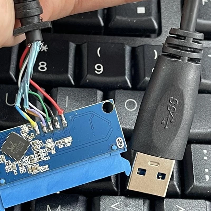 A52b USB3.0 para 6Gbps Suporte para disco rígido HDD externo 2,5 polegadas