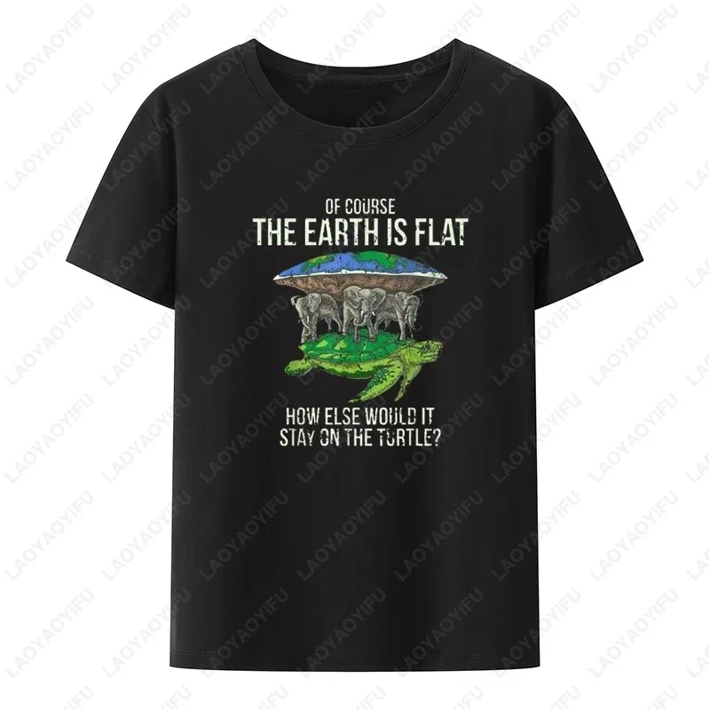 Funny Flat Earth Astronaut Well That Sucks T-Shirt Retro Male T Shirts Summer Breathable Outdoors Woman Man Graphic T Shirts image 4
